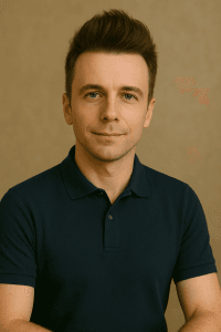 Olive Technic client portrait for digital project presentation